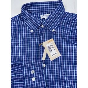 NWT Peter Millard Summer Comfort Men's Medium Button Down Long Sleeve $148